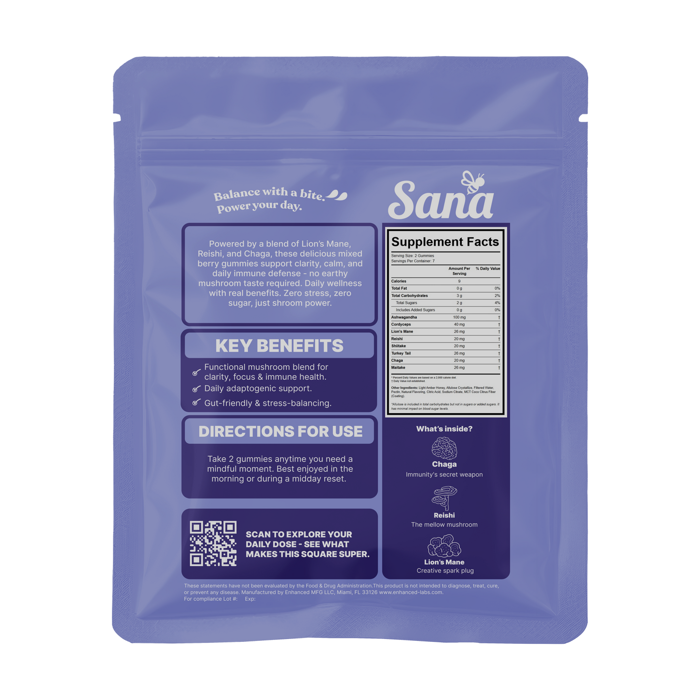 Gummies for Stress, Focus & Daily Balance