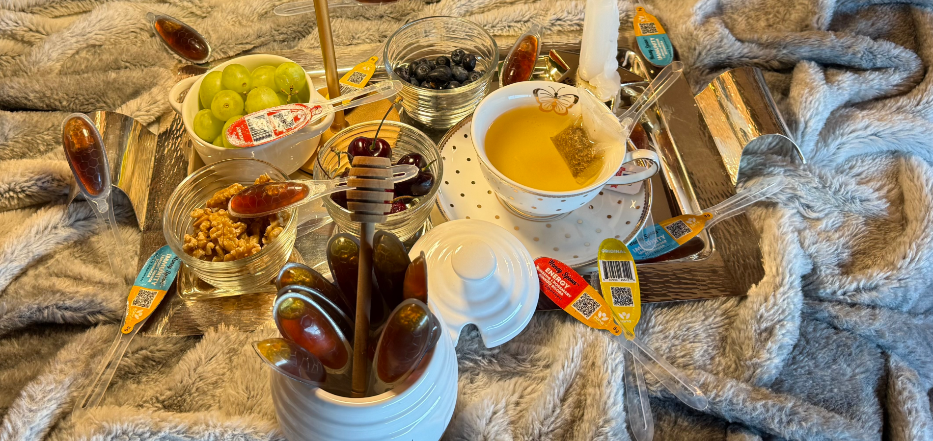 Naturals Honey Spoons in Breakfast