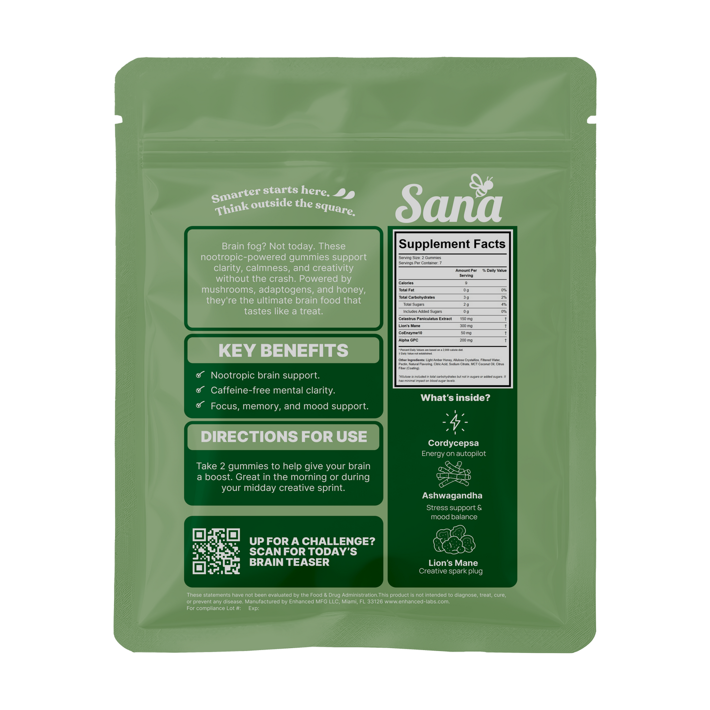 Gummies for Mental Clarity & Brain Boost