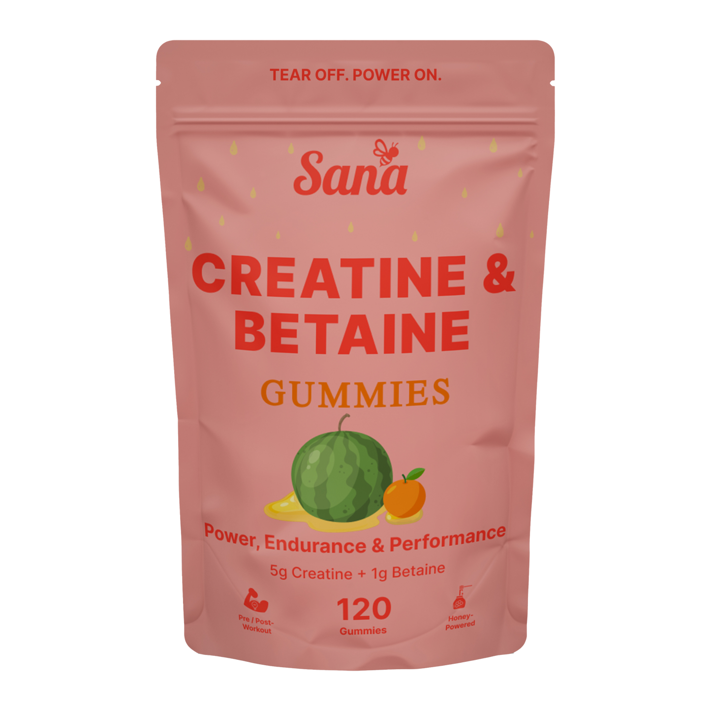 Gummies for Strength, Endurance & Recovery with Creatine & Betaine