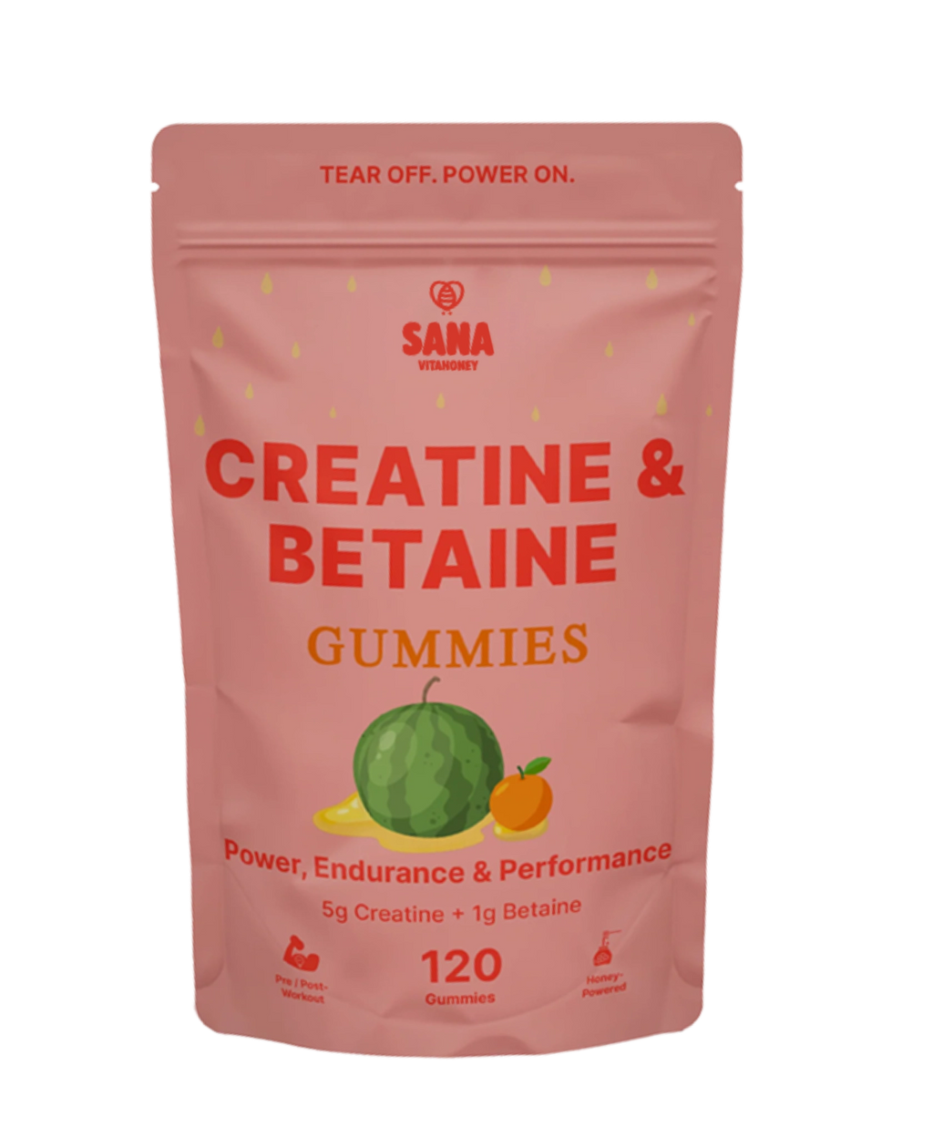 Gummies for Strength, Endurance & Recovery with Creatine & Betaine