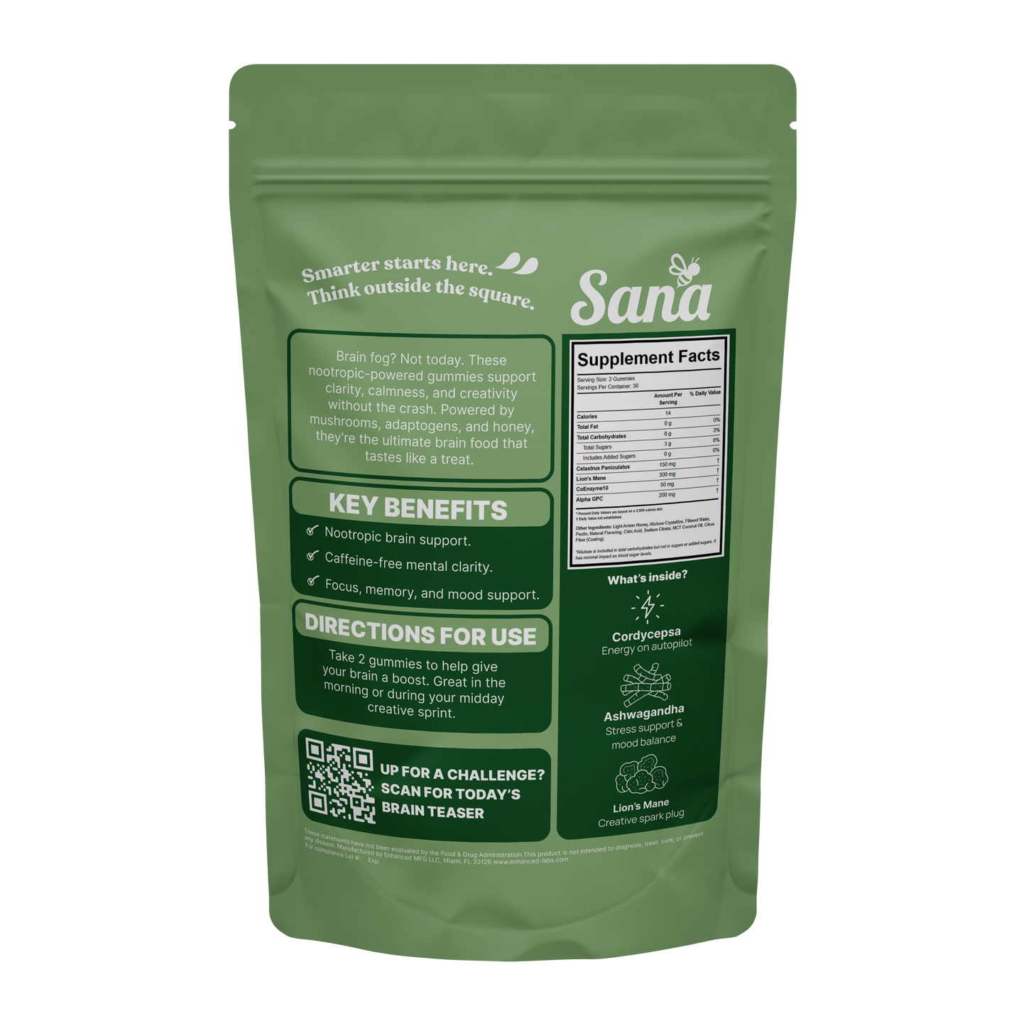 Gummies for Mental Clarity & Brain Boost