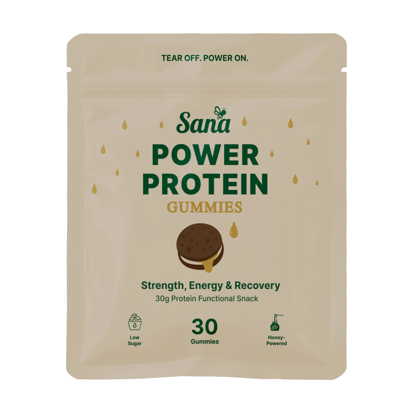 Gummies for Strength, Recovery & Snacking with protein