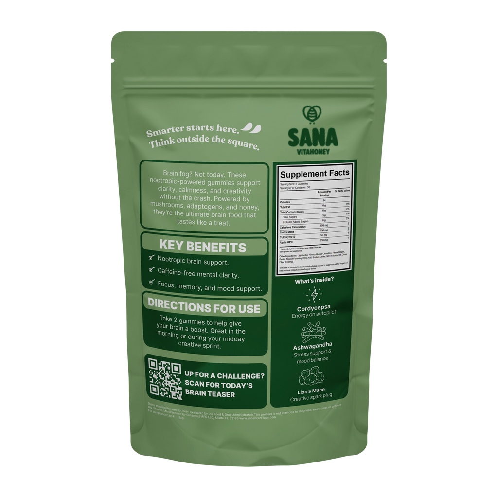 Gummies for Mental Clarity & Brain Boost