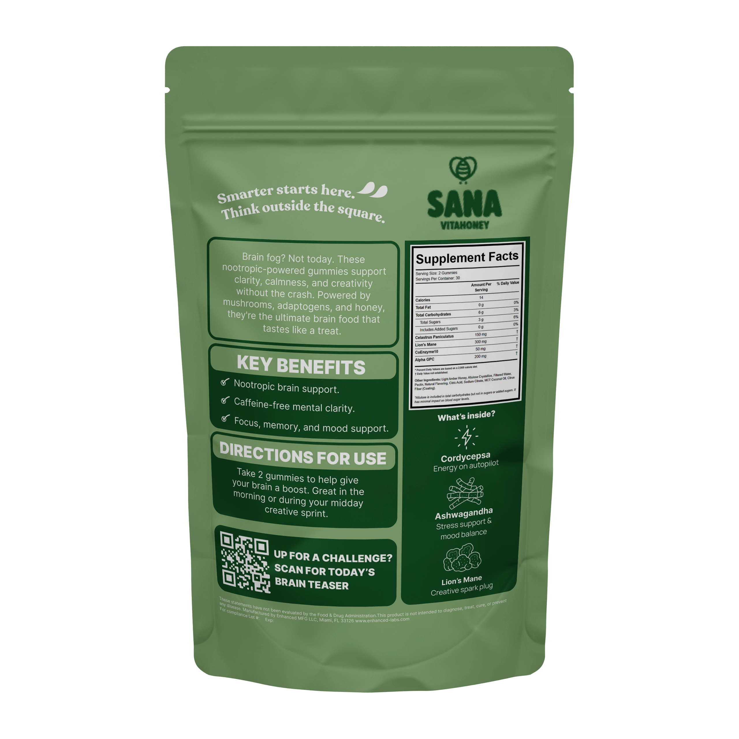 Gummies for Mental Clarity & Brain Boost