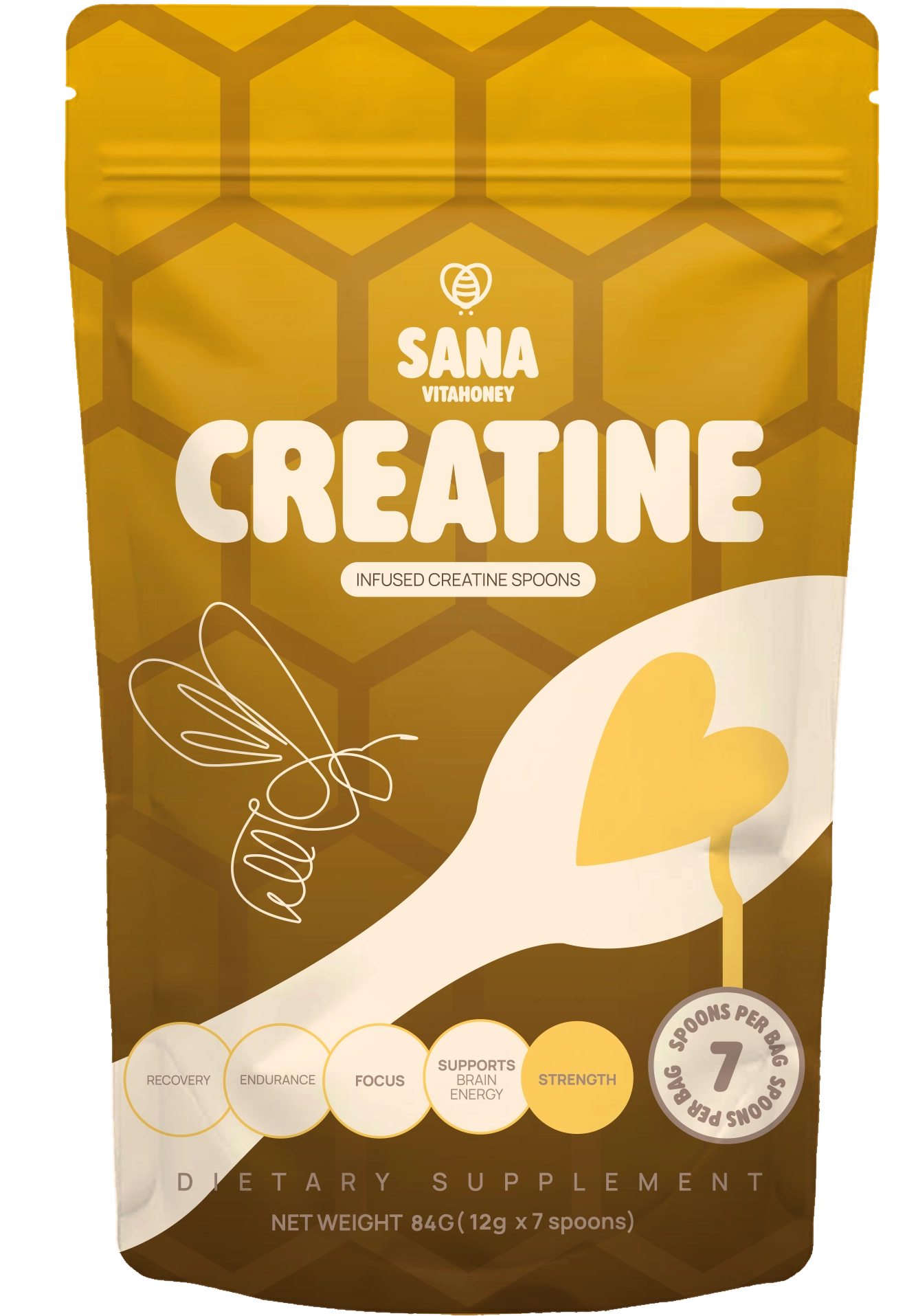 Honey Infused Creatine Spoons