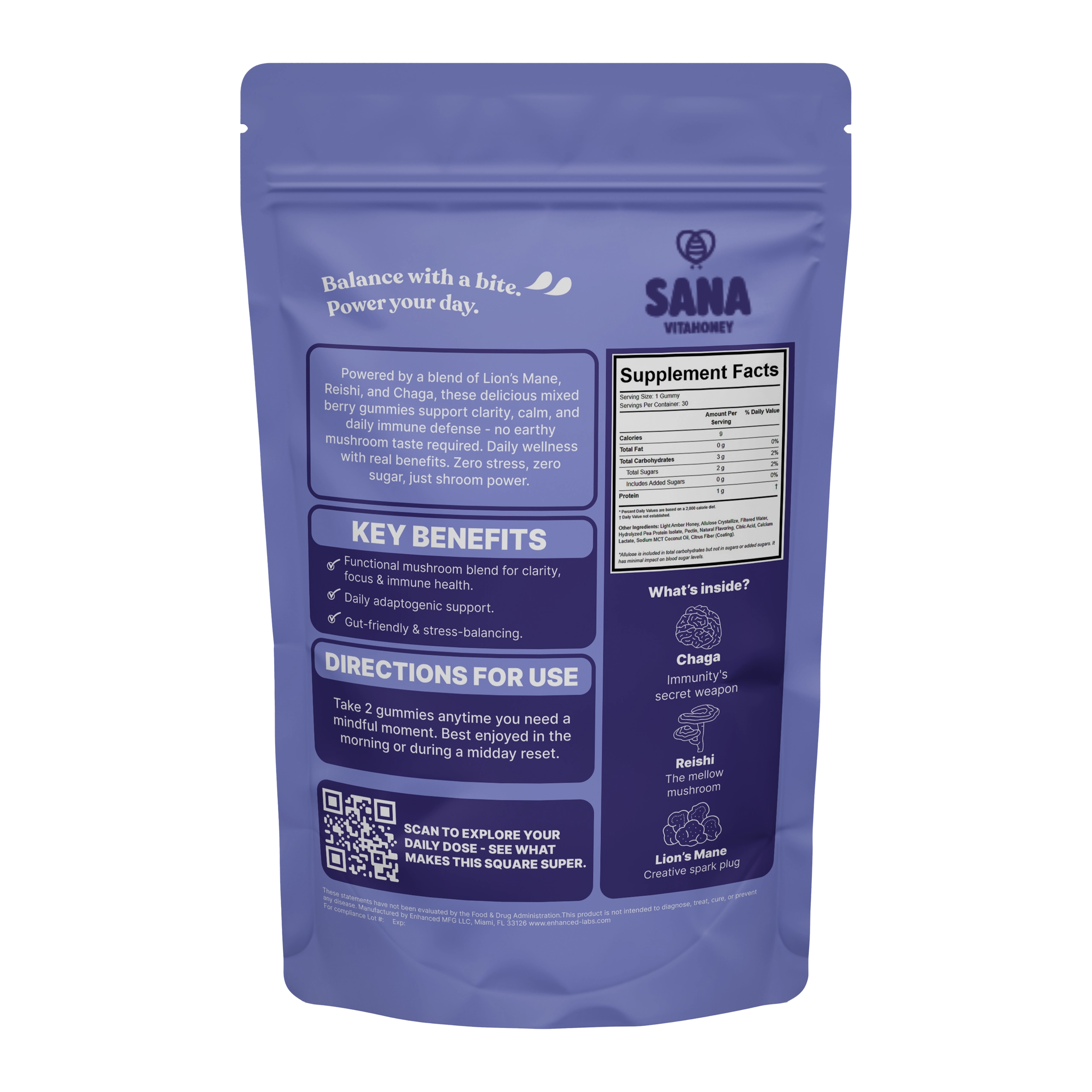 Gummies for Stress, Focus & Daily Balance